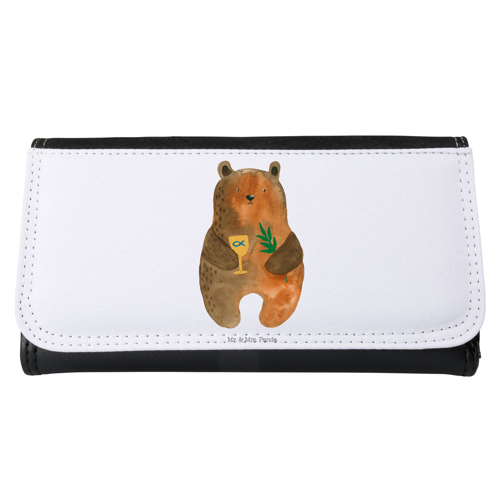 Damen Portemonnaie Konfirmation-Bär Portemonnaie, Portemonee, Geldbörse, Damen, Groß, XXL, Geldbeutel, Portemonnaies, Bär, Teddy, Teddybär, Konfirmation, Kirche, evangelisch, Gottesdienst