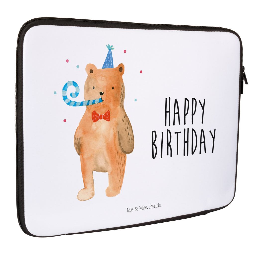 20 x 28 Notebook Tasche  Birthday Bär Notebook Tasche, Laptop, Computertasche, Tasche, Bär, Teddy, Teddybär, Happy Birthday, Alles Gute, Glückwunsch, Geburtstag