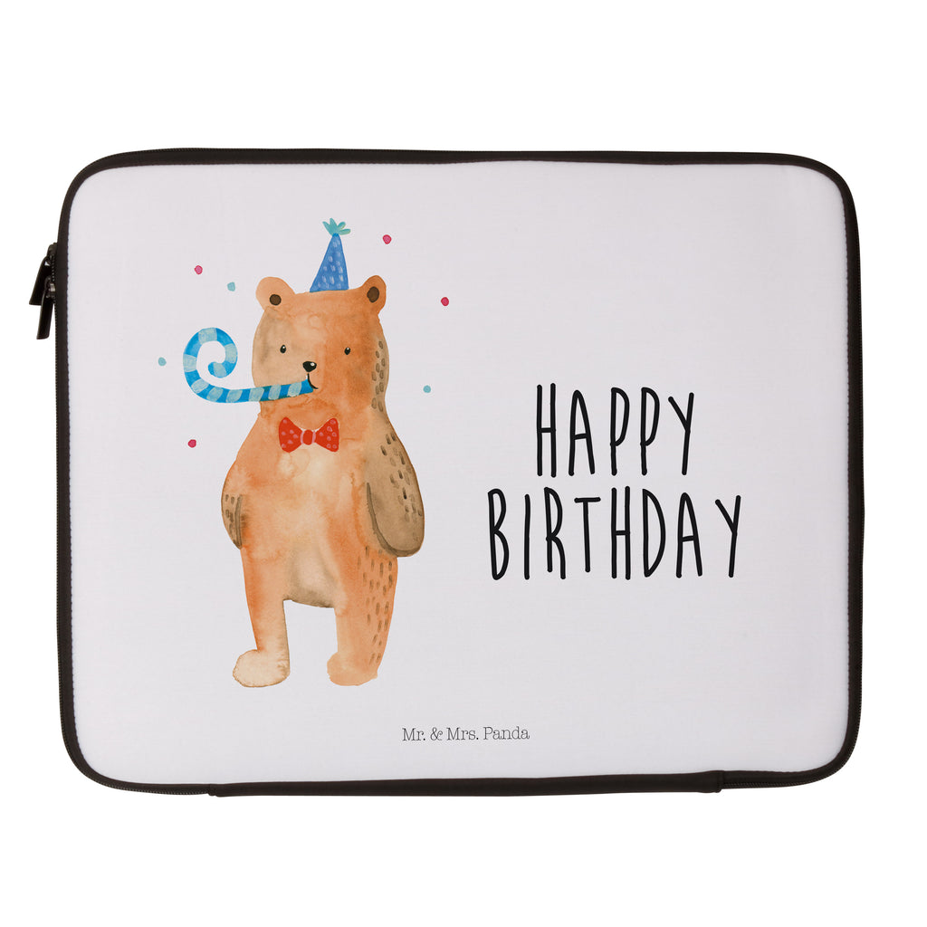 20 x 28 Notebook Tasche  Birthday Bär Notebook Tasche, Laptop, Computertasche, Tasche, Bär, Teddy, Teddybär, Happy Birthday, Alles Gute, Glückwunsch, Geburtstag