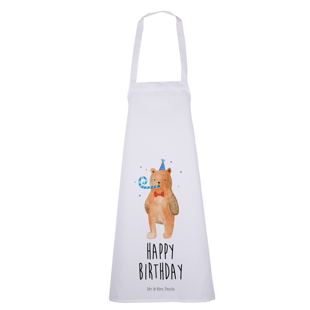 Kochschürze Birthday Bär Schürze, Backschürze, Küchenschürze, Grillschürze, Latzschürze, Bär, Teddy, Teddybär, Happy Birthday, Alles Gute, Glückwunsch, Geburtstag