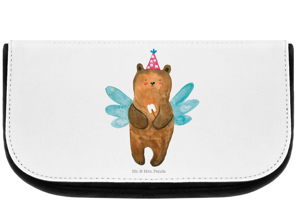 Kosmetiktasche Zahnfee Bär Kosmetikbeutel, Kulturtasche, Kulturbeutel, Schminktasche, Make-Up Tasche, Bär, Teddy, Teddybär, Zahnfee, Fee, Milchzahn, Erster Zahn