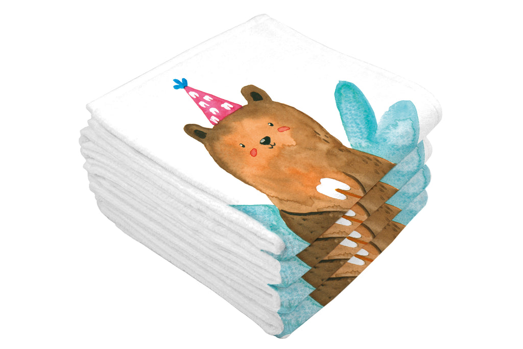 Gäste Handtuch Zahnfee Bär Gästetuch, Reisehandtuch, Sport Handtuch, Frottier, Kinder Handtuch, Bär, Teddy, Teddybär, Zahnfee, Fee, Milchzahn, Erster Zahn