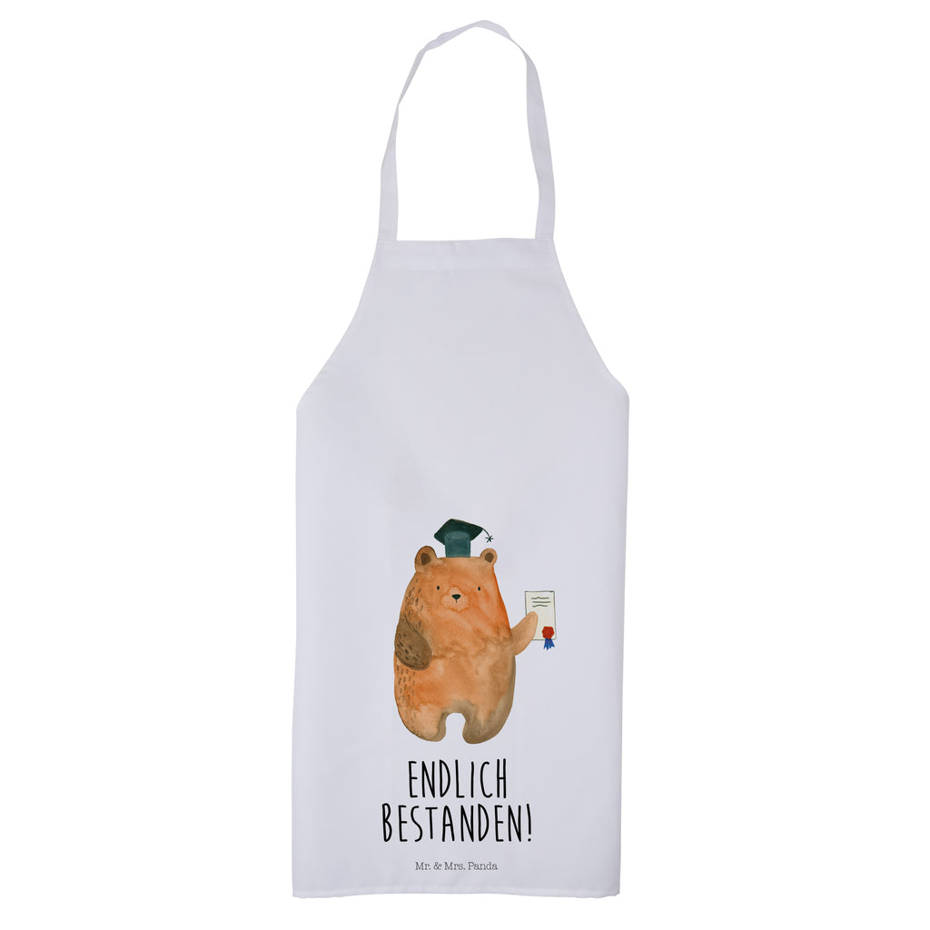 Kochschürze Prüfungsbär Schürze, Backschürze, Küchenschürze, Grillschürze, Latzschürze, Bär, Teddy, Teddybär, Abitur, Prüfungen, Prüfung bestanden, Abschluss, Zeugnis, Abschlusszeugnis