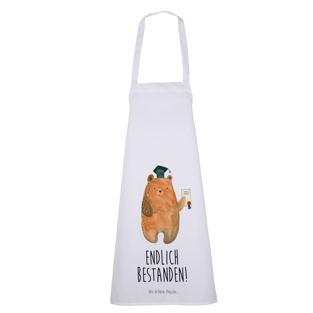Kochschürze Prüfungsbär Schürze, Backschürze, Küchenschürze, Grillschürze, Latzschürze, Bär, Teddy, Teddybär, Abitur, Prüfungen, Prüfung bestanden, Abschluss, Zeugnis, Abschlusszeugnis