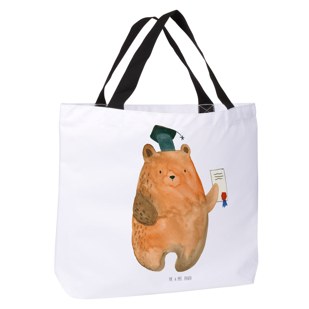 Shopper Prüfungsbär Beutel, Einkaufstasche, Tasche, Strandtasche, Einkaufsbeutel, Shopper, Schultasche, Freizeittasche, Tragebeutel, Schulbeutel, Alltagstasche, Bär, Teddy, Teddybär, Abitur, Prüfungen, Prüfung bestanden, Abschluss, Zeugnis, Abschlusszeugnis