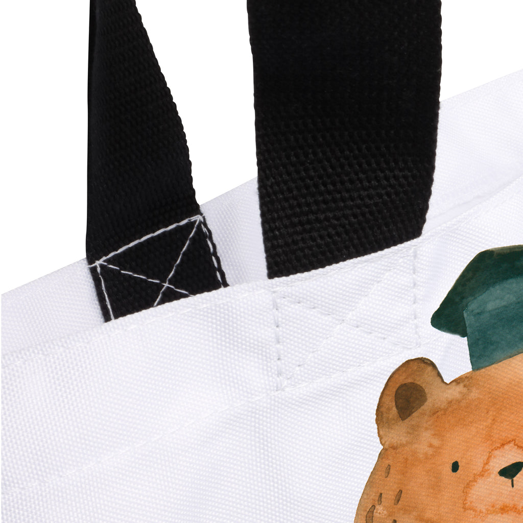Shopper Prüfungsbär Beutel, Einkaufstasche, Tasche, Strandtasche, Einkaufsbeutel, Shopper, Schultasche, Freizeittasche, Tragebeutel, Schulbeutel, Alltagstasche, Bär, Teddy, Teddybär, Abitur, Prüfungen, Prüfung bestanden, Abschluss, Zeugnis, Abschlusszeugnis