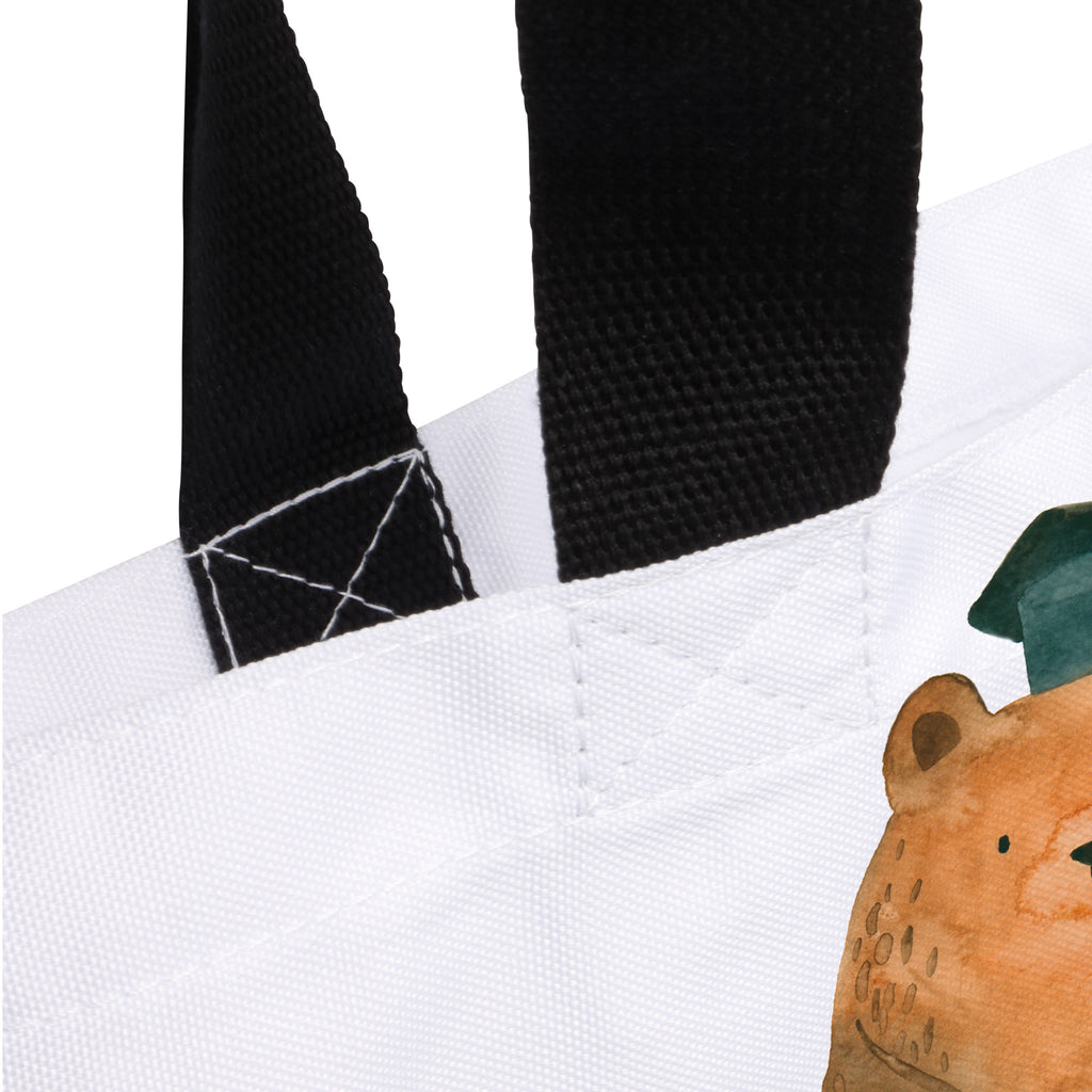 Shopper Prüfungsbär Beutel, Einkaufstasche, Tasche, Strandtasche, Einkaufsbeutel, Shopper, Schultasche, Freizeittasche, Tragebeutel, Schulbeutel, Alltagstasche, Bär, Teddy, Teddybär, Abitur, Prüfungen, Prüfung bestanden, Abschluss, Zeugnis, Abschlusszeugnis