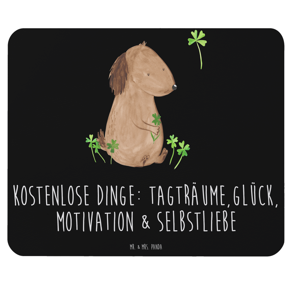 Mauspad Hund Kleeblatt Mousepad, Computer zubehör, Büroausstattung, PC Zubehör, Arbeitszimmer, Mauspad, Einzigartiges Mauspad, Designer Mauspad, Hund, Hundemotiv, Haustier, Hunderasse, Tierliebhaber, Hundebesitzer, Sprüche, Kleeblatt, Glück, Tagträume, Motivation, Neuanfang, Geschenk, Glücksbringer, Selbstliebe, Achtsamkeit