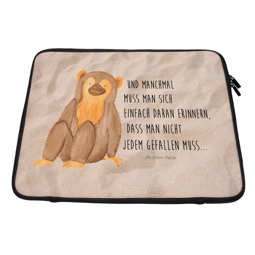 33 x 42 Notebook Tasche Affe Notebook Tasche, Laptop, Computertasche, Tasche, Schutzhülle, Afrika, Wildtiere, Affe, Äffchen, Affen, Selbstliebe, Respekt, Motivation, Selbstachtung, Liebe, Selbstbewusstsein, Selfcare