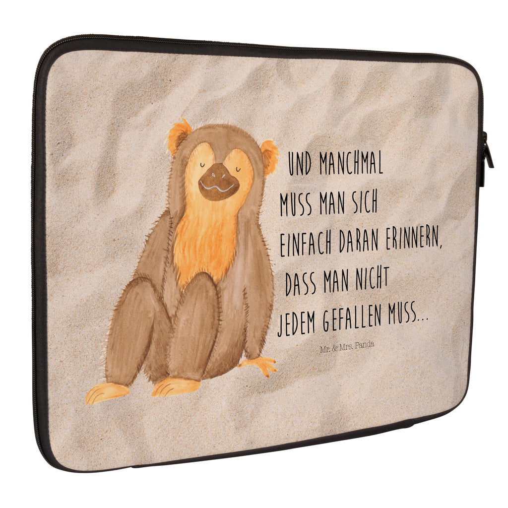 20 x 28 Notebook Tasche  Affe Notebook Tasche, Laptop, Computertasche, Tasche, Afrika, Wildtiere, Affe, Äffchen, Affen, Selbstliebe, Respekt, Motivation, Selbstachtung, Liebe, Selbstbewusstsein, Selfcare