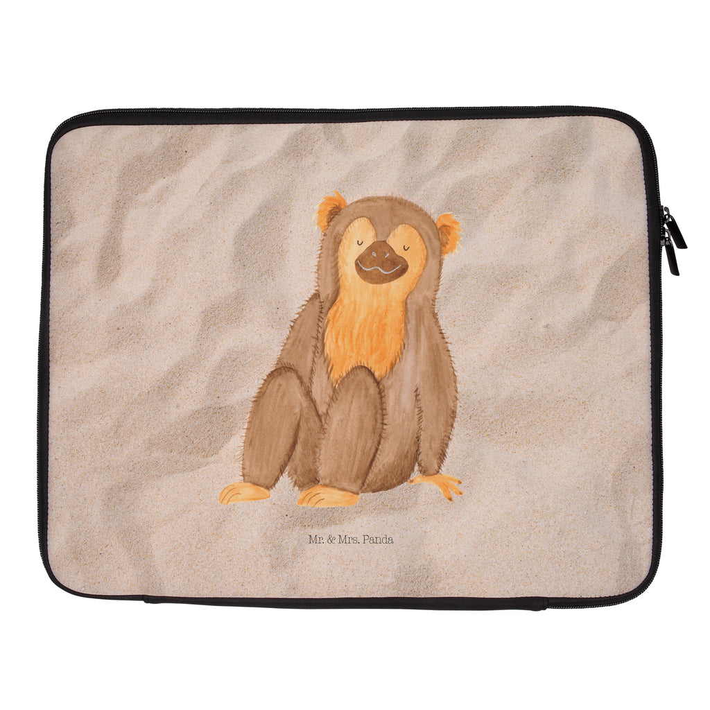 20 x 28 Notebook Tasche  Affe Notebook Tasche, Laptop, Computertasche, Tasche, Afrika, Wildtiere, Affe, Äffchen, Affen, Selbstliebe, Respekt, Motivation, Selbstachtung, Liebe, Selbstbewusstsein, Selfcare