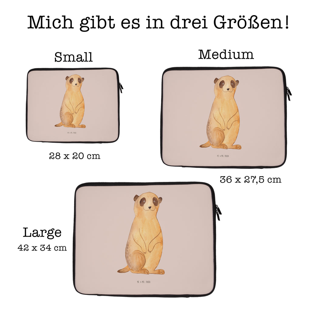 33 x 42 Notebook Tasche Erdmännchen Notebook Tasche, Laptop, Computertasche, Tasche, Schutzhülle, Afrika, Wildtiere, Erdmännchen, Reisen, Spruch, Weltreise, Afrikareise, Roadtrip, Traveling