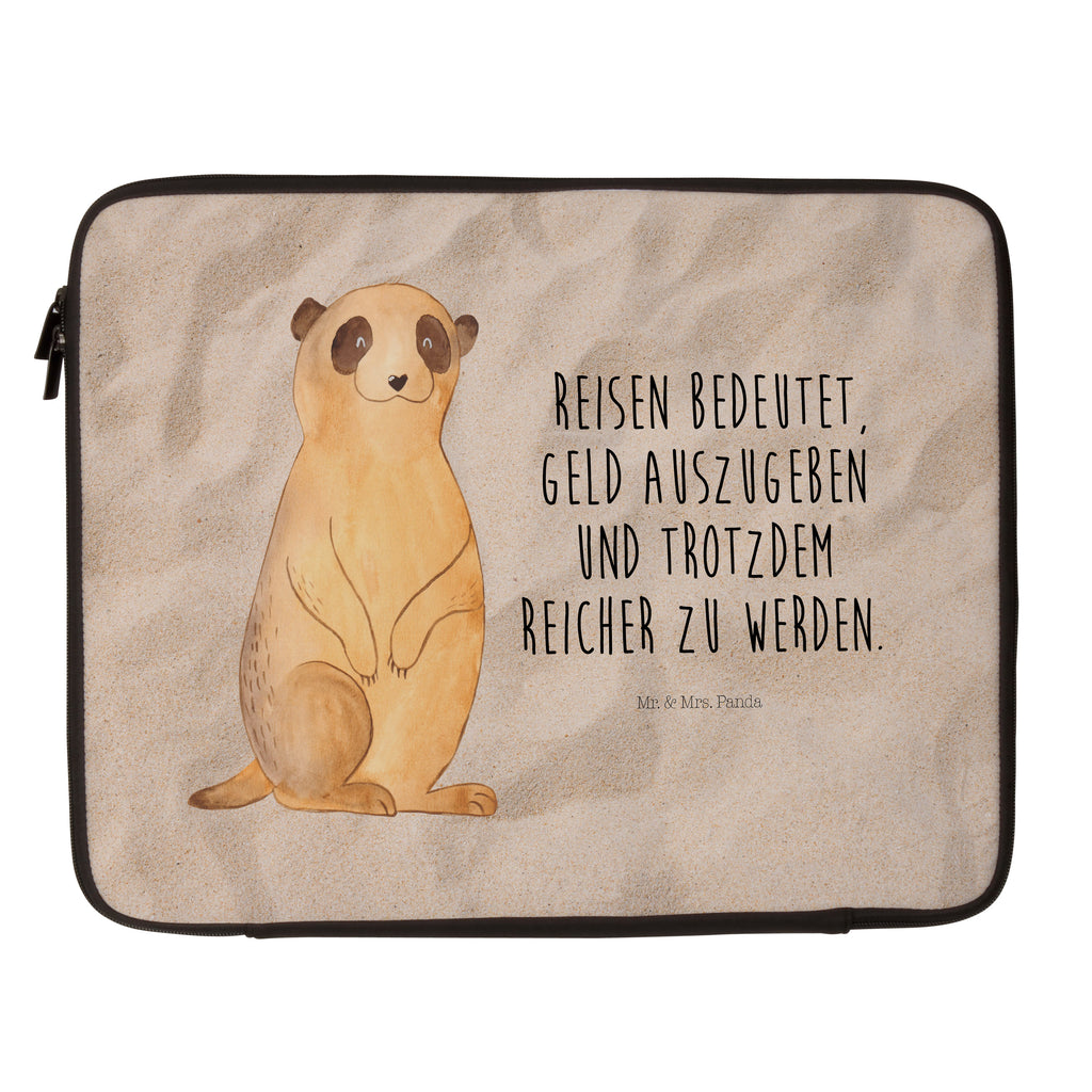 33 x 42 Notebook Tasche Erdmännchen Notebook Tasche, Laptop, Computertasche, Tasche, Schutzhülle, Afrika, Wildtiere, Erdmännchen, Reisen, Spruch, Weltreise, Afrikareise, Roadtrip, Traveling