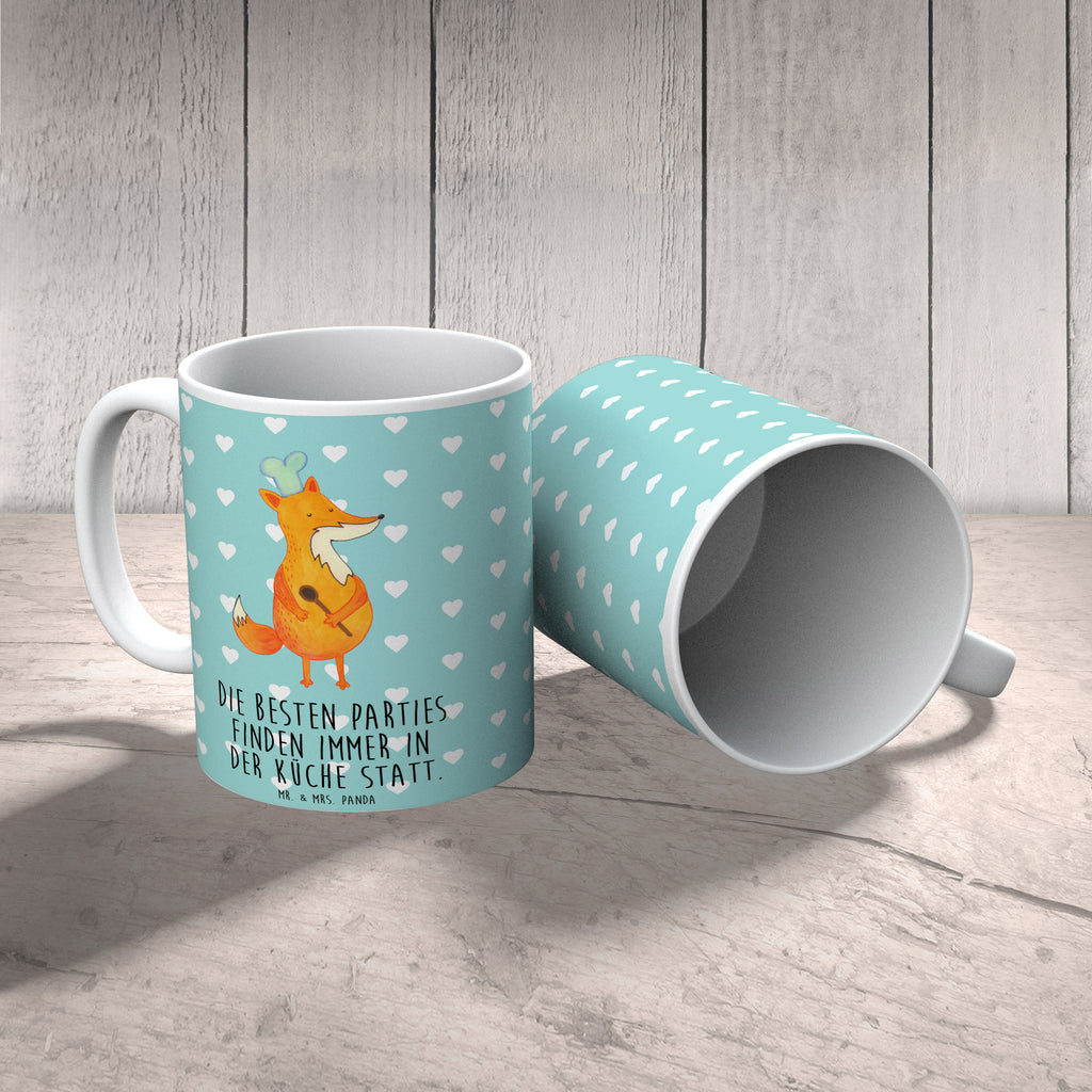Tasse Fuchs Koch Fuchs, Füchse, Koch Geschenk, Küche Spruch, Küche Deko, Köche, Bäcker, Party Spruch, Spruch lustig, witzig Becher, Kaffeetasse, Kaffeebecher, Tee, Frühstück, Büro  Fuchs