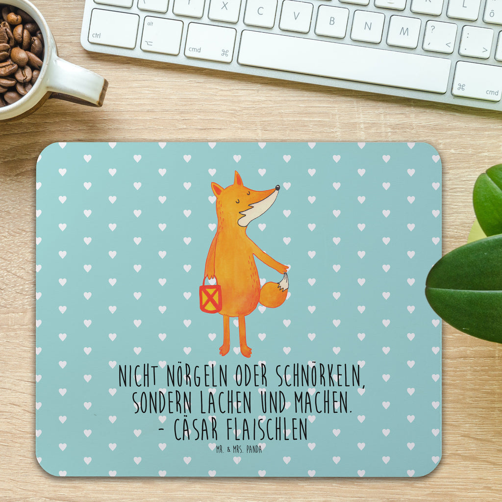 Mauspad Fuchs Laterne Mousepad, Computer zubehör, Büroausstattung, PC Zubehör, Arbeitszimmer, Mauspad, Einzigartiges Mauspad, Designer Mauspad, Fuchs, Füchse, Spruch trösten, Liebeskummer Spruch, Laterne, Sankt Martin, Laternenumzug, Aufmuntern, Cäsar Otto Hugo Flaischlen