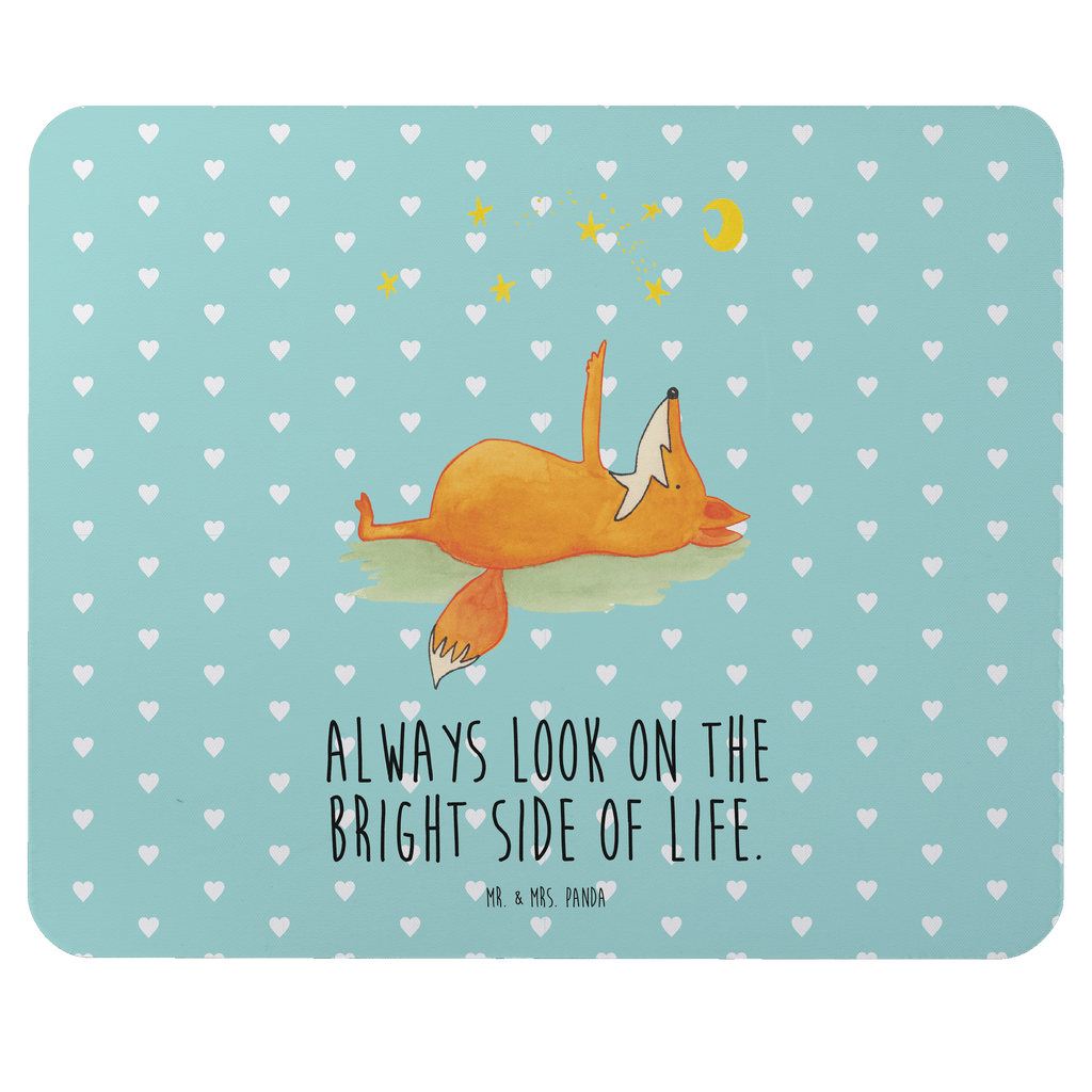 Mauspad Fuchs Sterne Mousepad, Computer zubehör, Büroausstattung, PC Zubehör, Arbeitszimmer, Mauspad, Einzigartiges Mauspad, Designer Mauspad, Fuchs, Füchse, tröstende Worte, Spruch positiv, Spruch schön, Romantik, Always Look on the Bright Side of Life