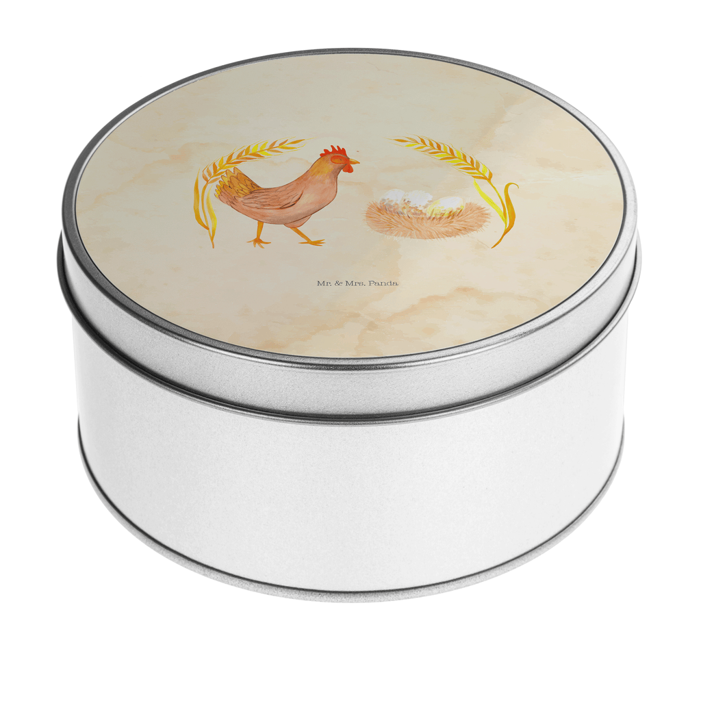 Blechdose rund Huhn stolz Metalldose, Keksdose, Dose, Vorratsdose, Geschenkbox, Bauernhof, Hoftiere, Landwirt, Landwirtin, Hahn, Henne, Hühner, Eier, Hof, Landleben, Motivation, Geburt, Magie, Spruch, Schwangerschaft