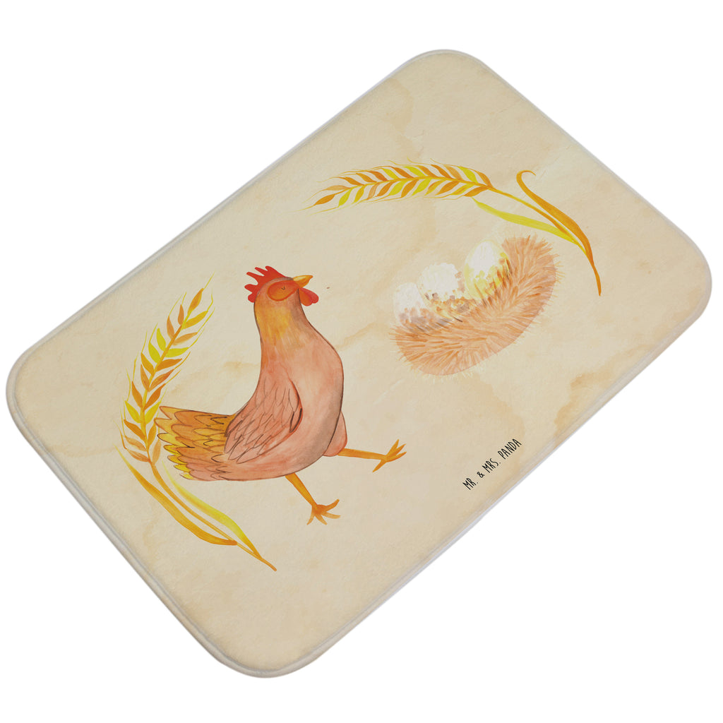 Badvorleger Huhn stolz Badematte, Badteppich, Duschvorleger, Badezimmerteppich, Badezimmermatte, Badvorleger, Duschmatte, Duschteppich, Bauernhof, Hoftiere, Landwirt, Landwirtin, Hahn, Henne, Hühner, Eier, Hof, Landleben, Motivation, Geburt, Magie, Spruch, Schwangerschaft