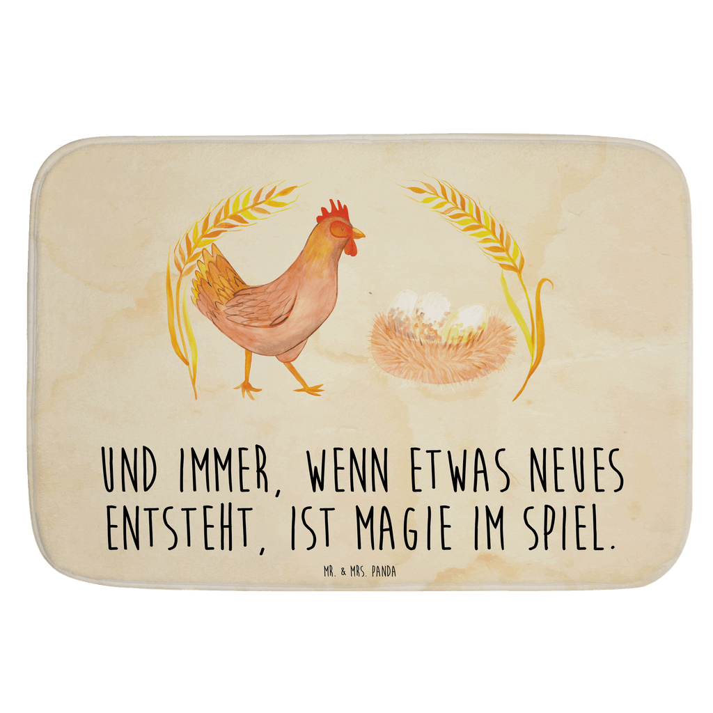 Badvorleger Huhn stolz Badematte, Badteppich, Duschvorleger, Badezimmerteppich, Badezimmermatte, Badvorleger, Duschmatte, Duschteppich, Bauernhof, Hoftiere, Landwirt, Landwirtin, Hahn, Henne, Hühner, Eier, Hof, Landleben, Motivation, Geburt, Magie, Spruch, Schwangerschaft