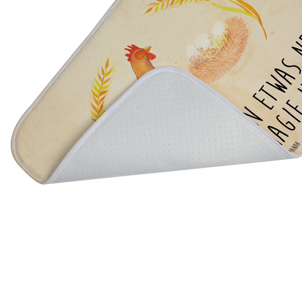 Badvorleger Huhn stolz Badematte, Badteppich, Duschvorleger, Badezimmerteppich, Badezimmermatte, Badvorleger, Duschmatte, Duschteppich, Bauernhof, Hoftiere, Landwirt, Landwirtin, Hahn, Henne, Hühner, Eier, Hof, Landleben, Motivation, Geburt, Magie, Spruch, Schwangerschaft