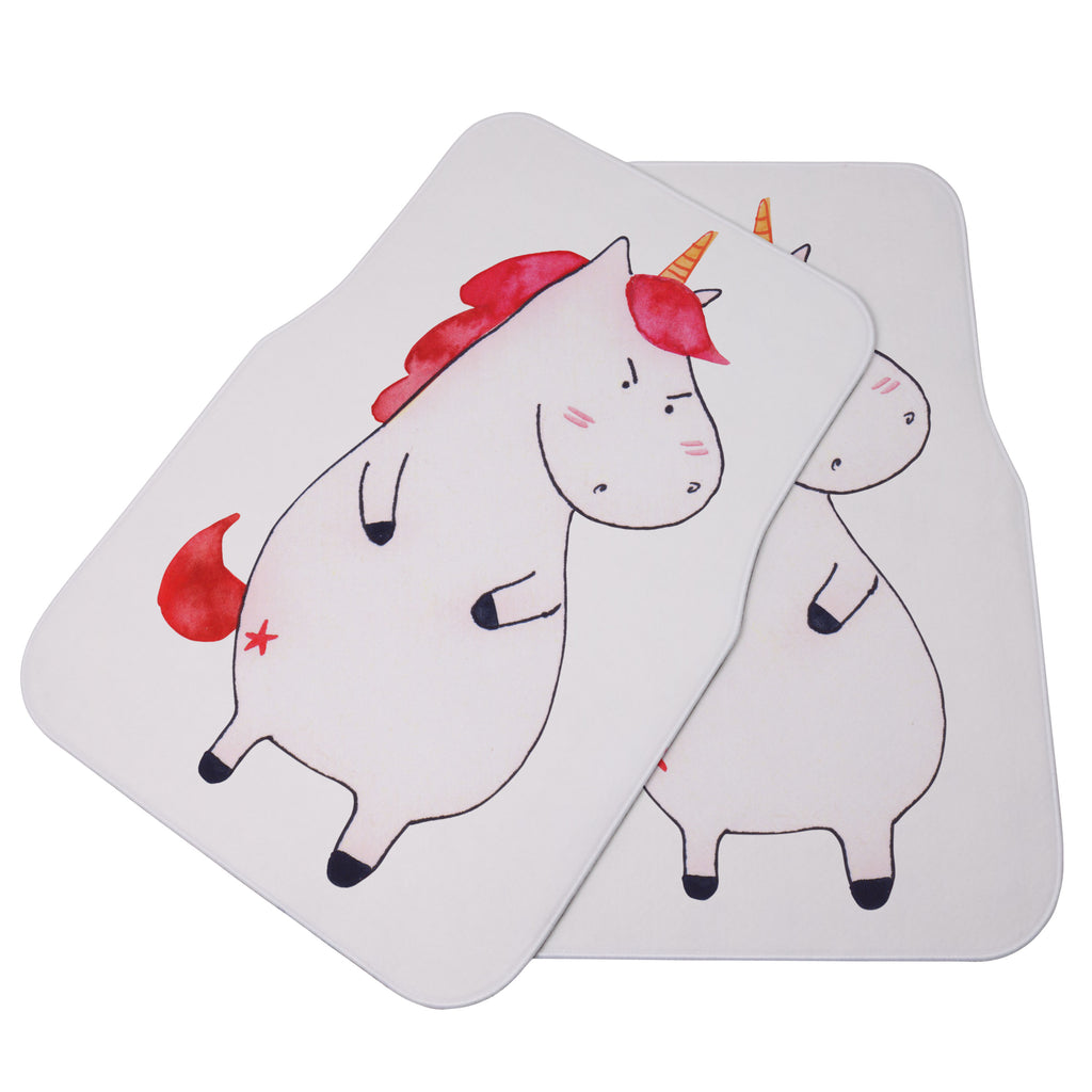 Fahrer Autofußmatte Einhorn wütend Autofußmatten, Fußmatte Auto, Fahrer, Schmutzmatte Auto, Einhorn, Einhörner, Einhorn Deko, Pegasus, Unicorn, Realität, Ansage, lustlos, nein, Büro, Arbeit, wütend, dumme Fragen, lustig, Spaß, Geschenk