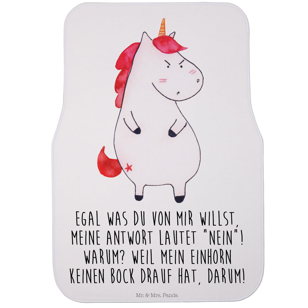 Fahrer Autofußmatte Einhorn wütend Autofußmatten, Fußmatte Auto, Fahrer, Schmutzmatte Auto, Einhorn, Einhörner, Einhorn Deko, Pegasus, Unicorn, Realität, Ansage, lustlos, nein, Büro, Arbeit, wütend, dumme Fragen, lustig, Spaß, Geschenk