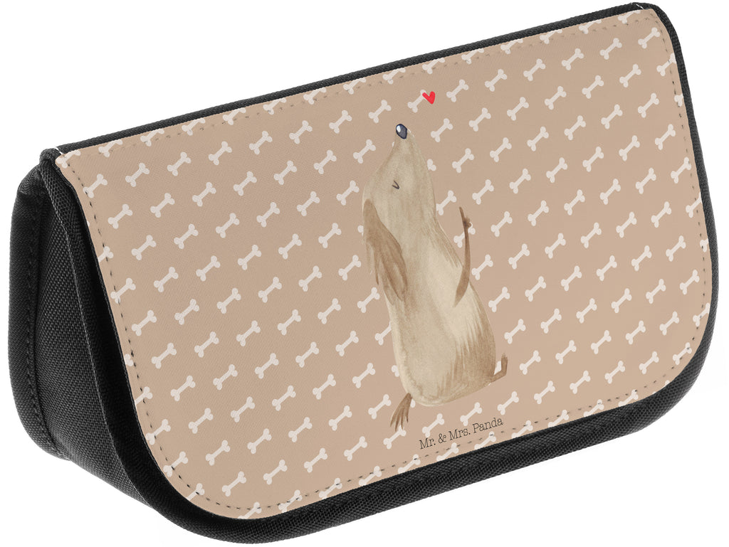 Kosmetiktasche Hund Liebe Kosmetikbeutel, Kulturtasche, Kulturbeutel, Schminktasche, Make-Up Tasche, Hund, Hundemotiv, Haustier, Hunderasse, Tierliebhaber, Hundebesitzer, Sprüche, Liebe, Hundeglück, Hundeliebe, Hunde, Frauchen