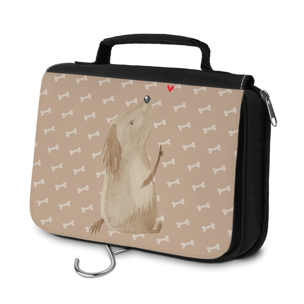Kulturbeutel Hund Liebe Kulturbeutel, Zum Aufhängen, Waschtasche, Kosmetiktasche, Damen, Herren, Aufbewahrungstasche, Schminktasche, Kosmetikbeutel, Organizer, Kulturtasche, Schminkutensil, Hund, Hundemotiv, Haustier, Hunderasse, Tierliebhaber, Hundebesitzer, Sprüche, Liebe, Hundeglück, Hundeliebe, Hunde, Frauchen