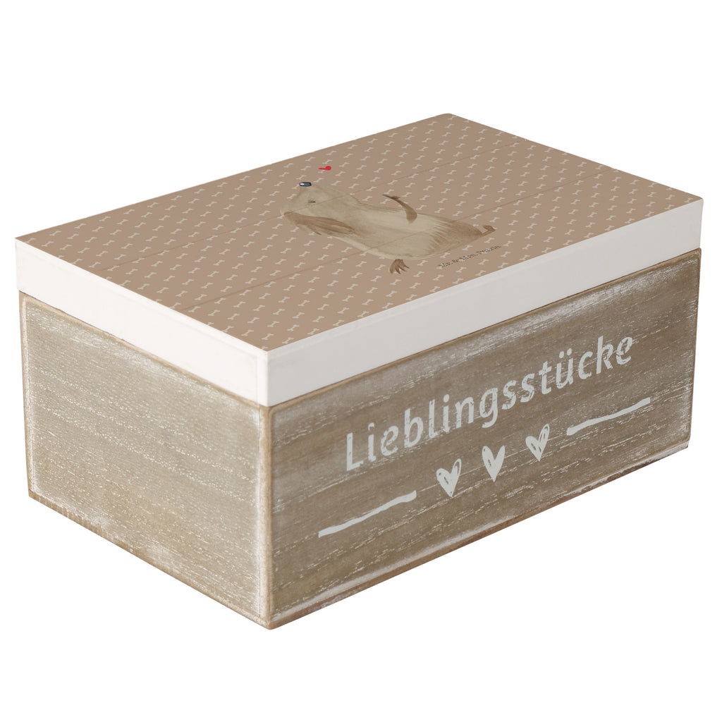 Holzkiste Hund Liebe Holzkiste, Kiste, Schatzkiste, Truhe, Schatulle, XXL, Erinnerungsbox, Erinnerungskiste, Dekokiste, Aufbewahrungsbox, Hund, Hundemotiv, Haustier, Hunderasse, Tierliebhaber, Hundebesitzer, Sprüche, Liebe, Hundeglück, Hundeliebe, Hunde, Frauchen