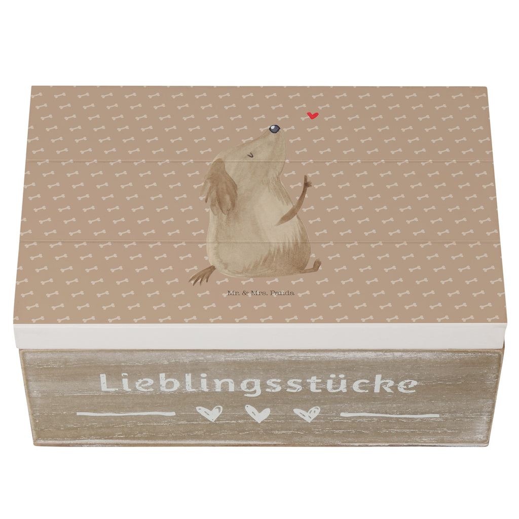 Holzkiste Hund Liebe Holzkiste, Kiste, Schatzkiste, Truhe, Schatulle, XXL, Erinnerungsbox, Erinnerungskiste, Dekokiste, Aufbewahrungsbox, Hund, Hundemotiv, Haustier, Hunderasse, Tierliebhaber, Hundebesitzer, Sprüche, Liebe, Hundeglück, Hundeliebe, Hunde, Frauchen