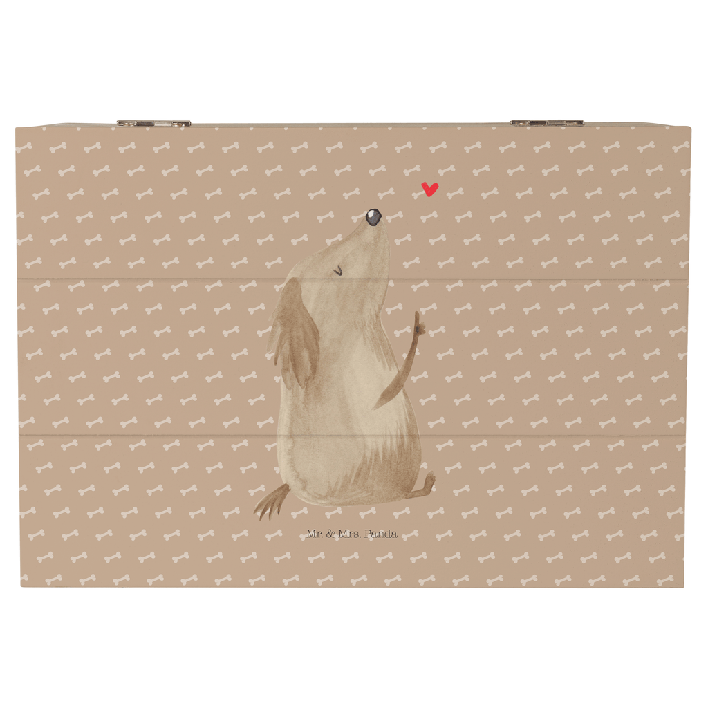 Holzkiste Hund Liebe Holzkiste, Kiste, Schatzkiste, Truhe, Schatulle, XXL, Erinnerungsbox, Erinnerungskiste, Dekokiste, Aufbewahrungsbox, Hund, Hundemotiv, Haustier, Hunderasse, Tierliebhaber, Hundebesitzer, Sprüche, Liebe, Hundeglück, Hundeliebe, Hunde, Frauchen