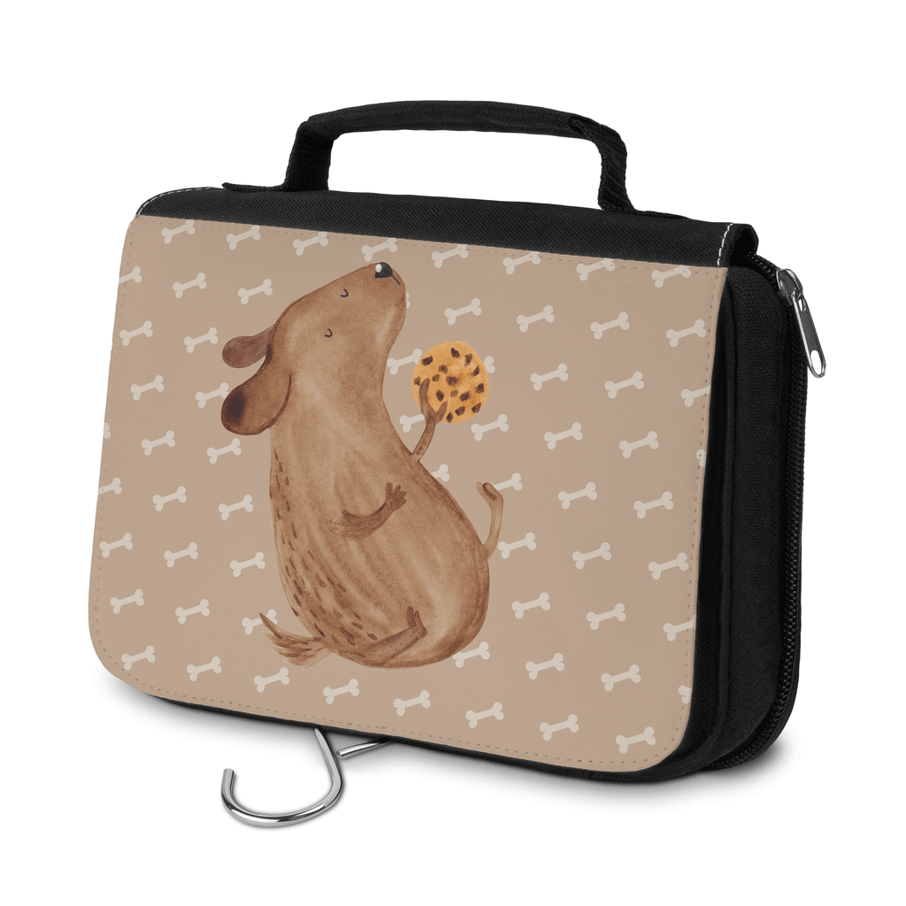 Kulturbeutel Hund Keks Kulturbeutel, Zum Aufhängen, Waschtasche, Kosmetiktasche, Damen, Herren, Aufbewahrungstasche, Schminktasche, Kosmetikbeutel, Organizer, Kulturtasche, Schminkutensil, Hund, Hundemotiv, Haustier, Hunderasse, Tierliebhaber, Hundebesitzer, Sprüche, Hundekekse, Leckerli, Hundeleckerli, Hundesnacks