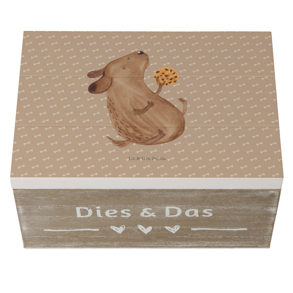Holzkiste Hund Keks Holzkiste, Kiste, Schatzkiste, Truhe, Schatulle, XXL, Erinnerungsbox, Erinnerungskiste, Dekokiste, Aufbewahrungsbox, Hund, Hundemotiv, Haustier, Hunderasse, Tierliebhaber, Hundebesitzer, Sprüche, Hundekekse, Leckerli, Hundeleckerli, Hundesnacks