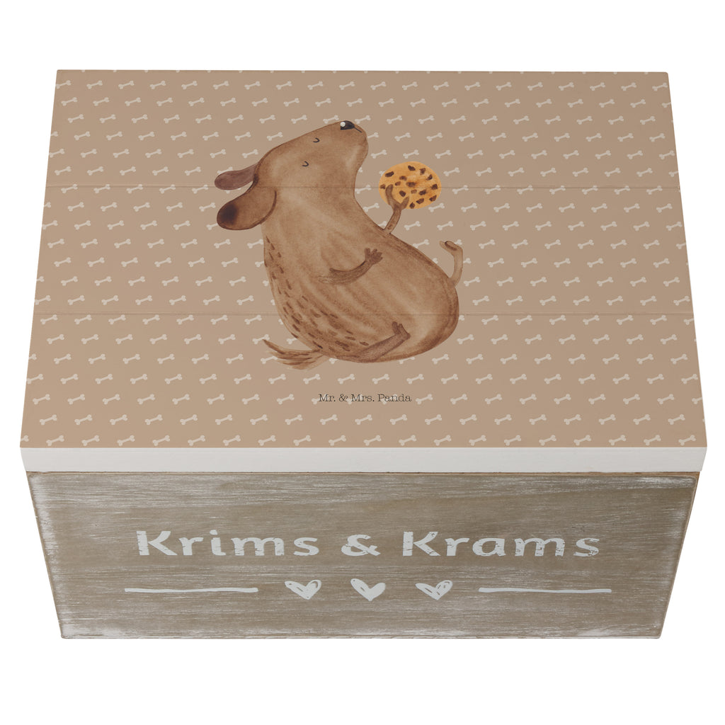 Holzkiste Hund Keks Holzkiste, Kiste, Schatzkiste, Truhe, Schatulle, XXL, Erinnerungsbox, Erinnerungskiste, Dekokiste, Aufbewahrungsbox, Hund, Hundemotiv, Haustier, Hunderasse, Tierliebhaber, Hundebesitzer, Sprüche, Hundekekse, Leckerli, Hundeleckerli, Hundesnacks