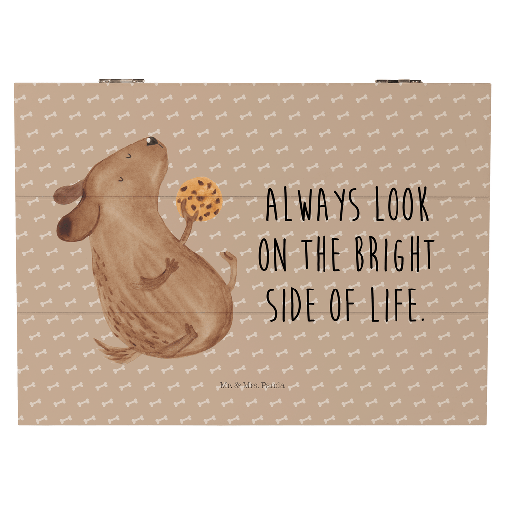 Holzkiste Hund Keks Holzkiste, Kiste, Schatzkiste, Truhe, Schatulle, XXL, Erinnerungsbox, Erinnerungskiste, Dekokiste, Aufbewahrungsbox, Hund, Hundemotiv, Haustier, Hunderasse, Tierliebhaber, Hundebesitzer, Sprüche, Hundekekse, Leckerli, Hundeleckerli, Hundesnacks