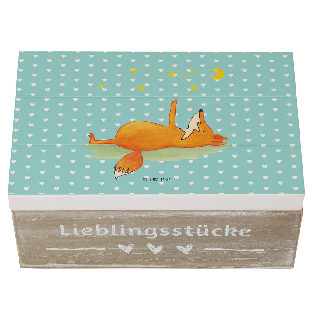 Holzkiste Fuchs Sterne Holzkiste, Kiste, Schatzkiste, Truhe, Schatulle, XXL, Erinnerungsbox, Erinnerungskiste, Dekokiste, Aufbewahrungsbox, Fuchs, Füchse, tröstende Worte, Spruch positiv, Spruch schön, Romantik, Always Look on the Bright Side of Life