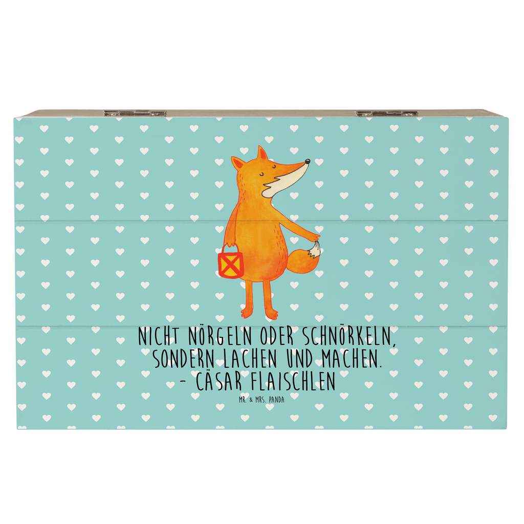 Holzkiste Fuchs Laterne Holzkiste, Kiste, Schatzkiste, Truhe, Schatulle, XXL, Erinnerungsbox, Erinnerungskiste, Dekokiste, Aufbewahrungsbox, Fuchs, Füchse, Spruch trösten, Liebeskummer Spruch, Laterne, Sankt Martin, Laternenumzug, Aufmuntern, Cäsar Otto Hugo Flaischlen