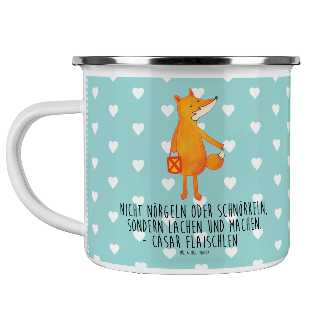 Camping Emaille Tasse Fuchs Laterne Campingtasse, Trinkbecher, Metalltasse, Outdoor Tasse, Emaille Trinkbecher, Blechtasse Outdoor, Emaille Campingbecher, Edelstahl Trinkbecher, Metalltasse für Camping, Kaffee Blechtasse, Camping Tasse Metall, Fuchs, Füchse, Spruch trösten, Liebeskummer Spruch, Laterne, Sankt Martin, Laternenumzug, Aufmuntern, Cäsar Otto Hugo Flaischlen