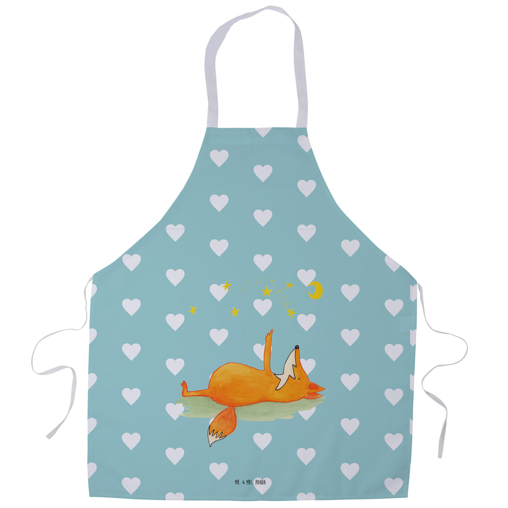 Kochschürze Fuchs Sterne Schürze, Backschürze, Küchenschürze, Grillschürze, Latzschürze, Fuchs, Füchse, tröstende Worte, Spruch positiv, Spruch schön, Romantik, Always Look on the Bright Side of Life