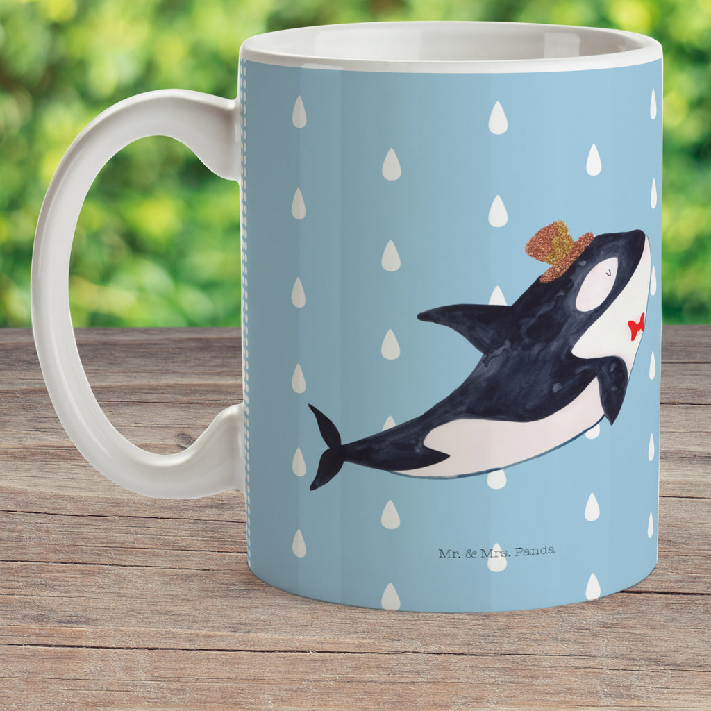 Kindertasse Orca Zylinder Kunststoff Tasse, Kindergarten, Tasse, Trinkbecher, Camping Becher, Kaffeetasse, Kunststoffbecher, Kindergartenbecher, Outdoorgeschirr, Kunststoffgeschirr, Reisebecher, Reisetasse, Kinderbecher, Meerestiere, Meer, Urlaub, Narwal, Glitter, Konfetti, Glitzer, Geburtstag, Feier, Fete, Fest, Glückwunsch, Orca