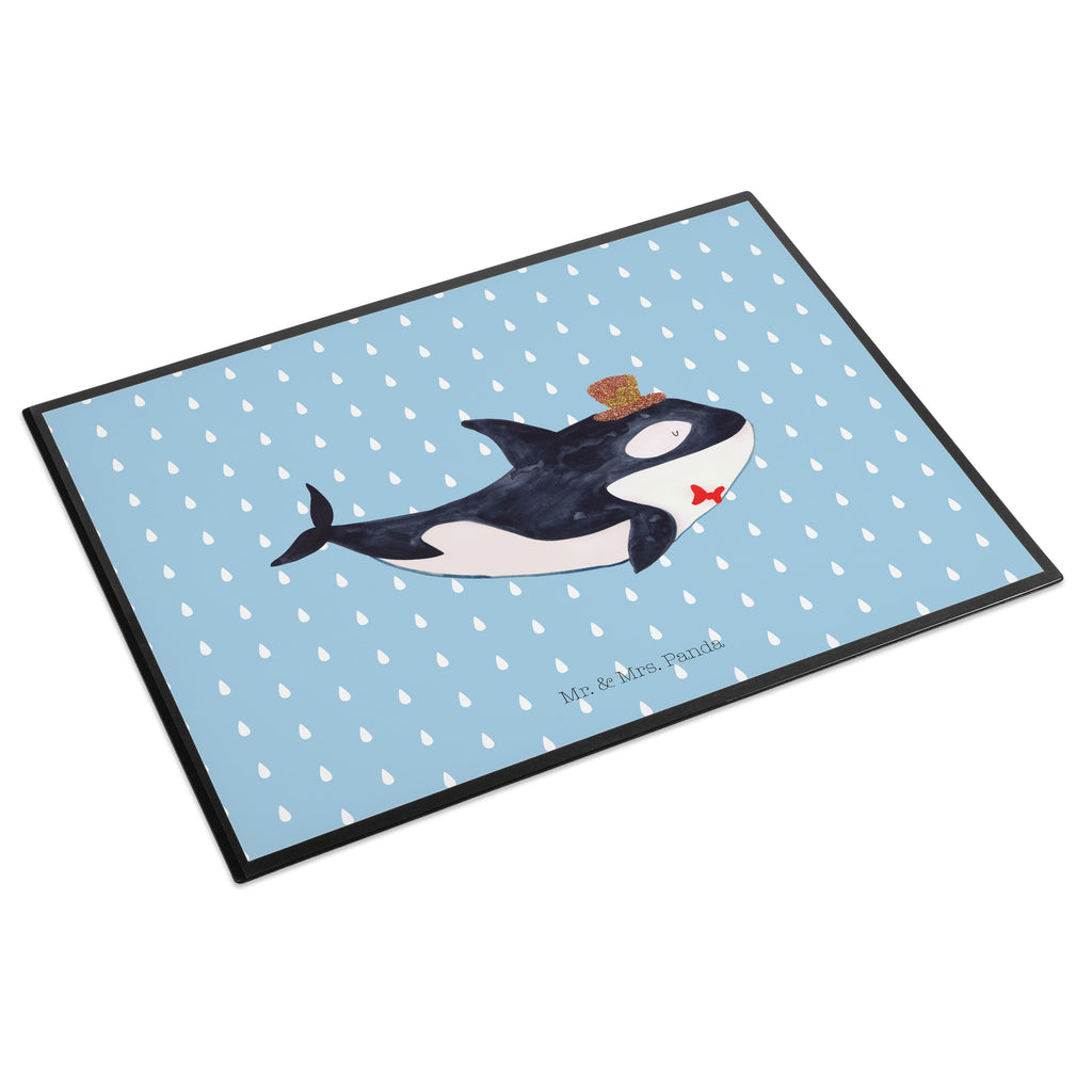 Schreibtischunterlage Orca Zylinder Schreibunterlage, Schreibtischauflage, Bürobedarf, Büroartikel, Schreibwaren, Schreibtisch Unterlagen, Schreibtischunterlage Groß, Meerestiere, Meer, Urlaub, Narwal, Glitter, Konfetti, Glitzer, Geburtstag, Feier, Fete, Fest, Glückwunsch, Orca
