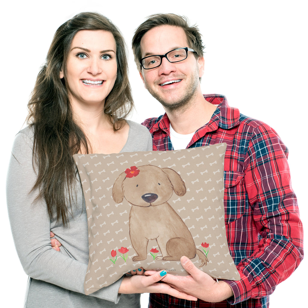 40x40 Kissen Hund Hundedame Kissenhülle, Kopfkissen, Sofakissen, Dekokissen, Motivkissen, Hund, Hundemotiv, Haustier, Hunderasse, Tierliebhaber, Hundebesitzer, Sprüche, Hunde, Hundeliebe, Hundeglück, Liebe, Frauchen