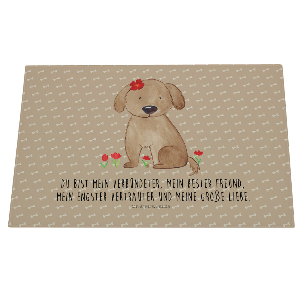 XL Glas Schneidbrett Hund Hundedame Glasschneidebrett, Schneidebrett, Frühstücksbrett, Küche, Hund, Hundemotiv, Haustier, Hunderasse, Tierliebhaber, Hundebesitzer, Sprüche, Hunde, Hundeliebe, Hundeglück, Liebe, Frauchen