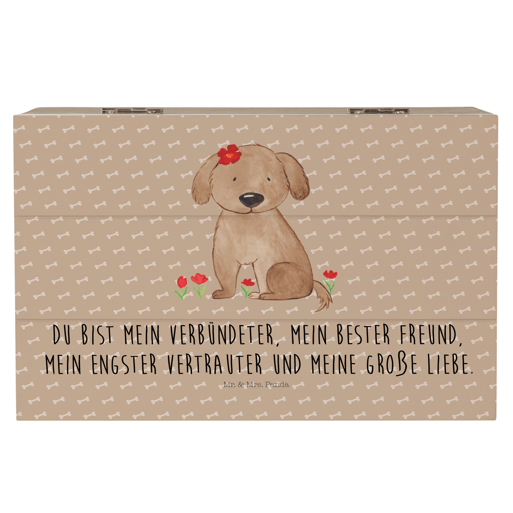 Holzkiste Hund Hundedame Holzkiste, Kiste, Schatzkiste, Truhe, Schatulle, XXL, Erinnerungsbox, Erinnerungskiste, Dekokiste, Aufbewahrungsbox, Hund, Hundemotiv, Haustier, Hunderasse, Tierliebhaber, Hundebesitzer, Sprüche, Hunde, Hundeliebe, Hundeglück, Liebe, Frauchen