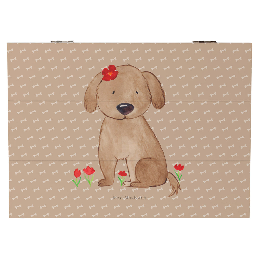 Holzkiste Hund Hundedame Holzkiste, Kiste, Schatzkiste, Truhe, Schatulle, XXL, Erinnerungsbox, Erinnerungskiste, Dekokiste, Aufbewahrungsbox, Hund, Hundemotiv, Haustier, Hunderasse, Tierliebhaber, Hundebesitzer, Sprüche, Hunde, Hundeliebe, Hundeglück, Liebe, Frauchen