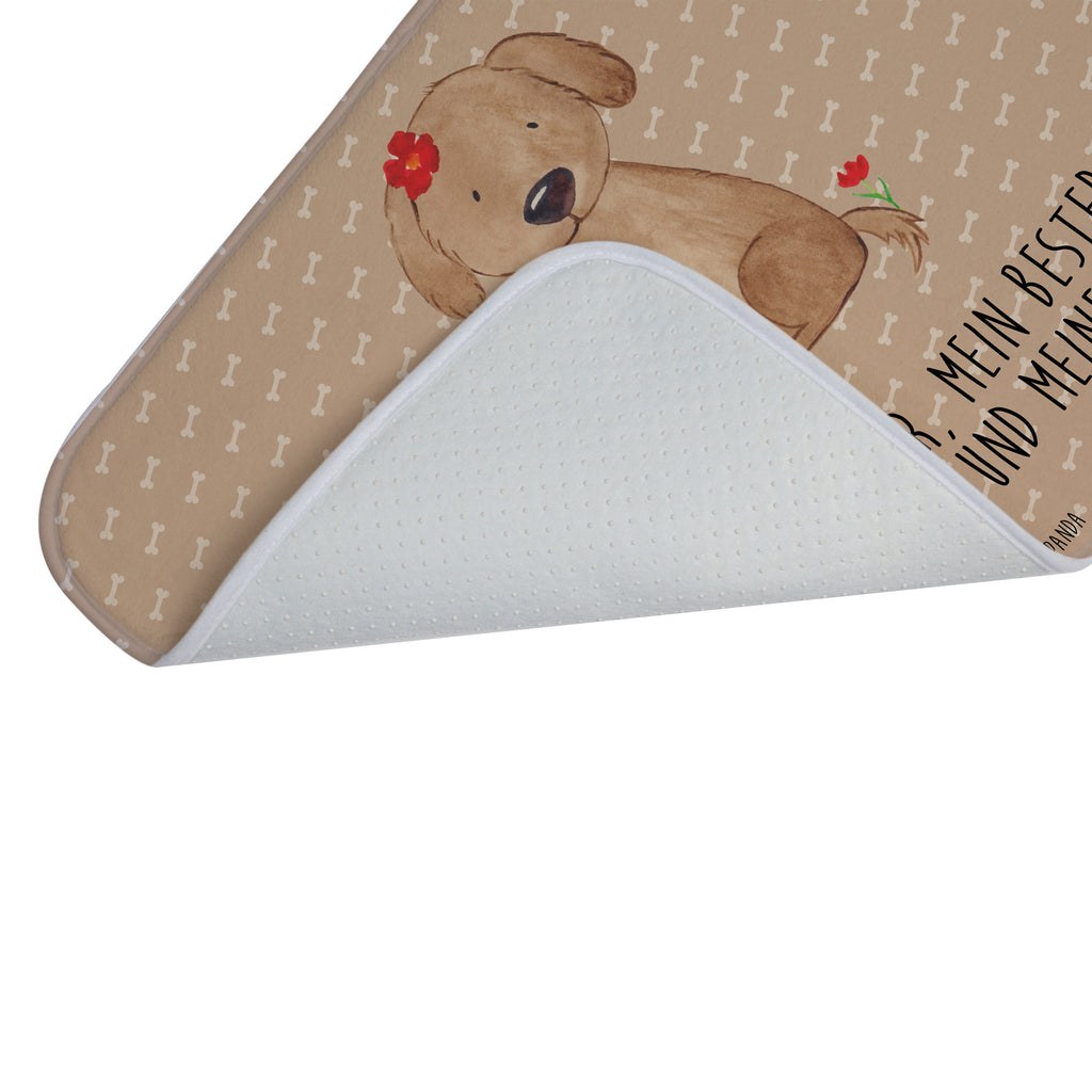 Badvorleger Hund Hundedame Badematte, Badteppich, Duschvorleger, Badezimmerteppich, Badezimmermatte, Badvorleger, Duschmatte, Duschteppich, Hund, Hundemotiv, Haustier, Hunderasse, Tierliebhaber, Hundebesitzer, Sprüche, Hunde, Hundeliebe, Hundeglück, Liebe, Frauchen