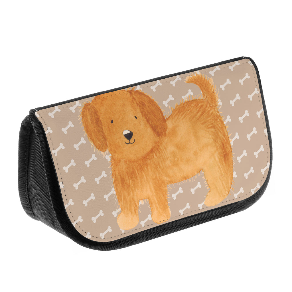 Kosmetiktasche Hund flauschig Kosmetikbeutel, Kulturtasche, Kulturbeutel, Schminktasche, Make-Up Tasche, Hund, Hundemotiv, Haustier, Hunderasse, Tierliebhaber, Hundebesitzer, Sprüche, Hunde, Frauchen, Hundemama, Hundeliebe
