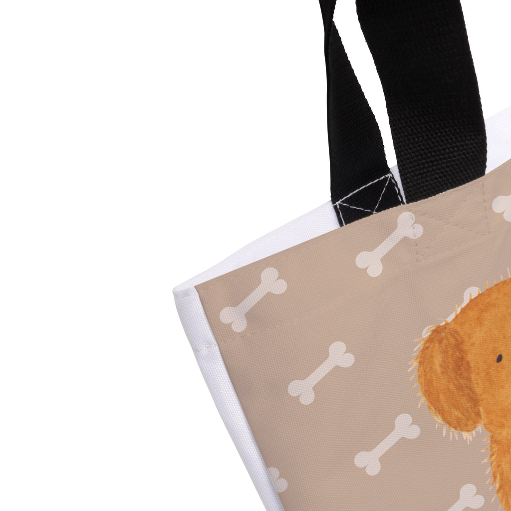 Shopper Hund flauschig Beutel, Einkaufstasche, Tasche, Strandtasche, Einkaufsbeutel, Shopper, Schultasche, Freizeittasche, Tragebeutel, Schulbeutel, Alltagstasche, Hund, Hundemotiv, Haustier, Hunderasse, Tierliebhaber, Hundebesitzer, Sprüche, Hunde, Frauchen, Hundemama, Hundeliebe