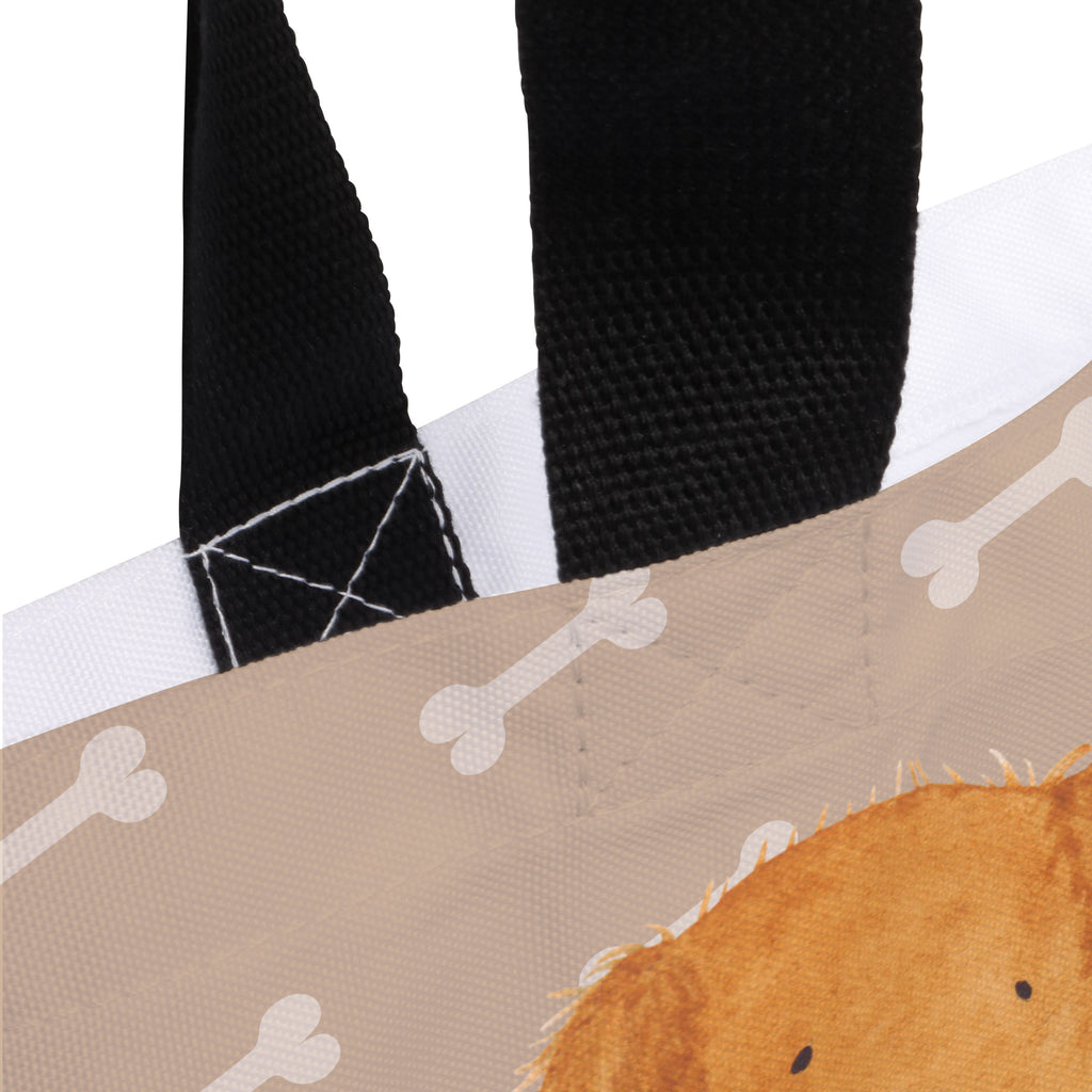 Shopper Hund flauschig Beutel, Einkaufstasche, Tasche, Strandtasche, Einkaufsbeutel, Shopper, Schultasche, Freizeittasche, Tragebeutel, Schulbeutel, Alltagstasche, Hund, Hundemotiv, Haustier, Hunderasse, Tierliebhaber, Hundebesitzer, Sprüche, Hunde, Frauchen, Hundemama, Hundeliebe