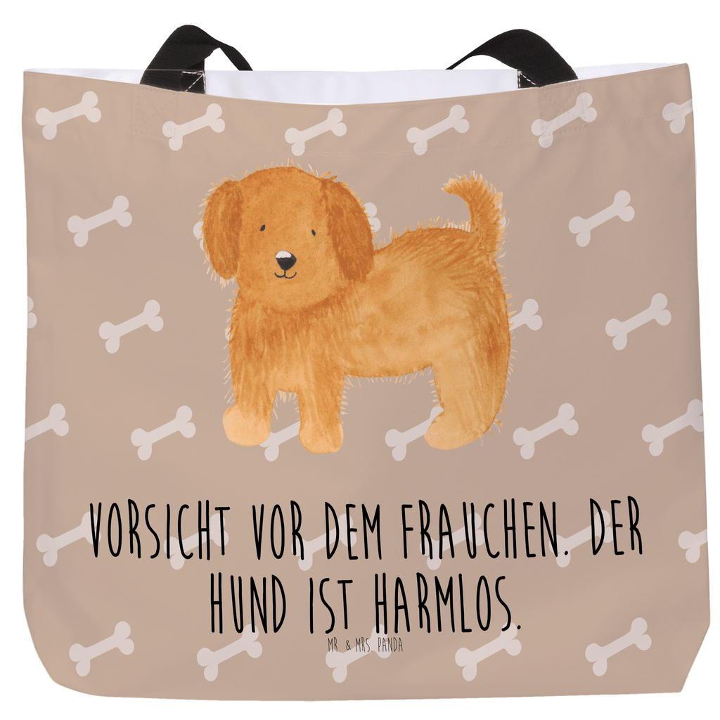 Shopper Hund flauschig Beutel, Einkaufstasche, Tasche, Strandtasche, Einkaufsbeutel, Shopper, Schultasche, Freizeittasche, Tragebeutel, Schulbeutel, Alltagstasche, Hund, Hundemotiv, Haustier, Hunderasse, Tierliebhaber, Hundebesitzer, Sprüche, Hunde, Frauchen, Hundemama, Hundeliebe